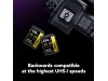 LEXAR SDcard 2000x SDXC UHS-II Card GOLD Series 128GB W 260MB/s 300MB/s LSD2000128G-BNNNG 